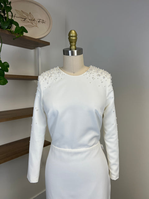 B / Sarah Seven Bridgette Size 8