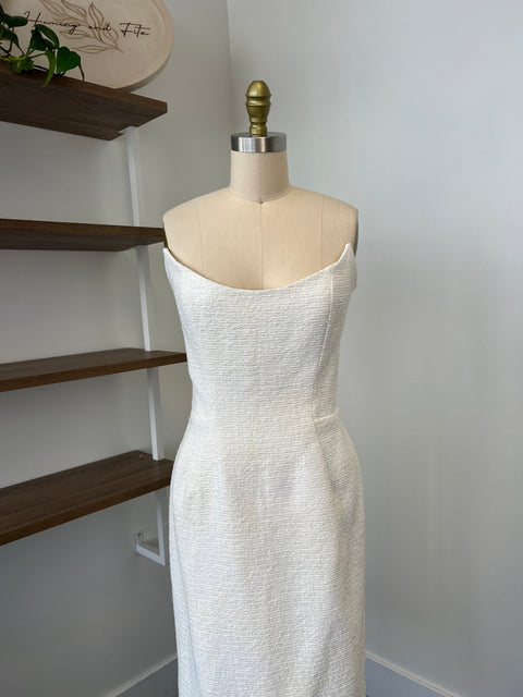 B / Sarah Seven Simone Tweed Size 8