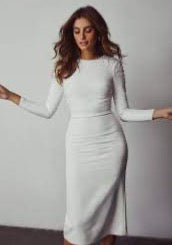B / Sarah Seven Bridgette Size 8